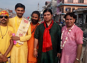 Rally of Hindu Jagaran Nepal