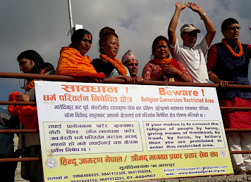 Declared a zone where religious conversion is prohibited, Chittapol, Bhaktapur